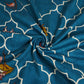 Blue Bagru Print Cotton Fabric SCF-23861