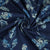 Indigo Tropical Print Cotton Fabric SCF-23877