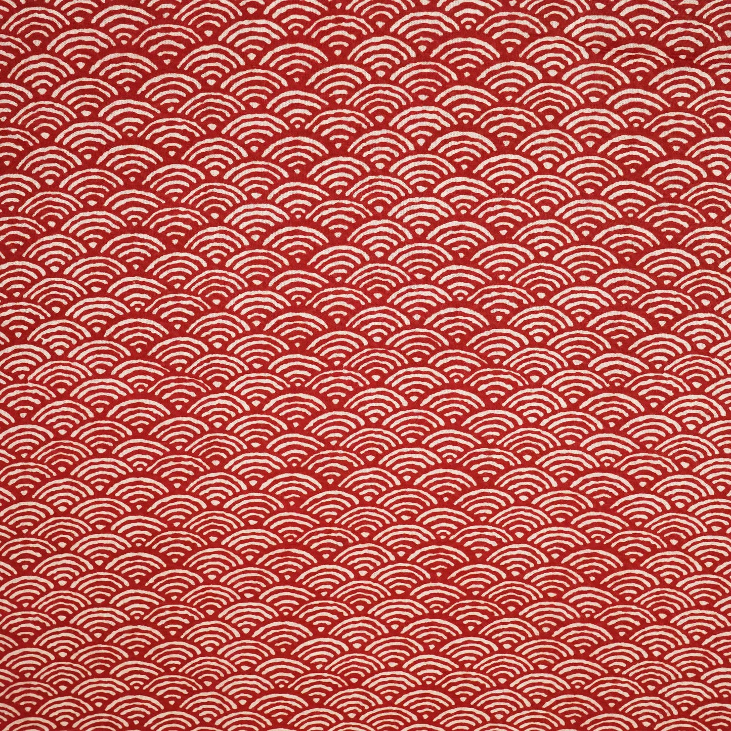 Red Bagru Print Cotton Fabric SCF-24202