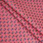 Peach Pink Floral Print Cotton Fabric SCF-24215