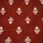 Maroon Bagru Print Cotton Fabric SCF-24241