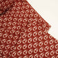 Maroon Bagru Print Cotton Fabric SCF-24242