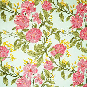 Sea Green Masaba Print Cotton Fabric HP-24263
