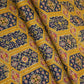 Navy Blue Ajrakh Print Cotton Fabric HP-24265