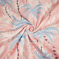 Pink Seer Suker Cotton Fabric LSF-24278
