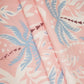 Pink Seer Suker Cotton Fabric LSF-24278