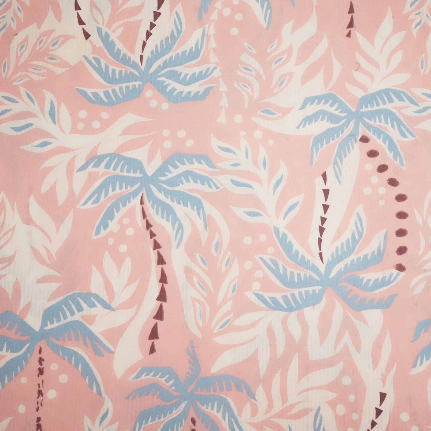 Pink Seer Suker Cotton Fabric LSF-24278