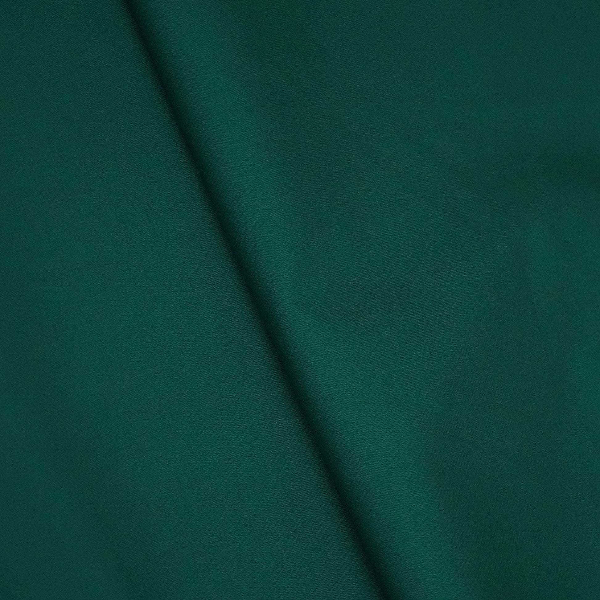 Dark Green Solid Poplin Fabric LSF-24285