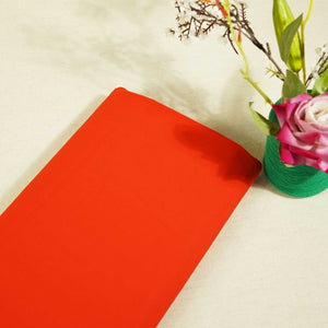 Orange Solid Poplin Fabric LSF-24289