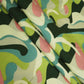 Green Abstract Rayon Fabric LSF-24293