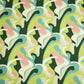 Green Abstract Rayon Fabric LSF-24293