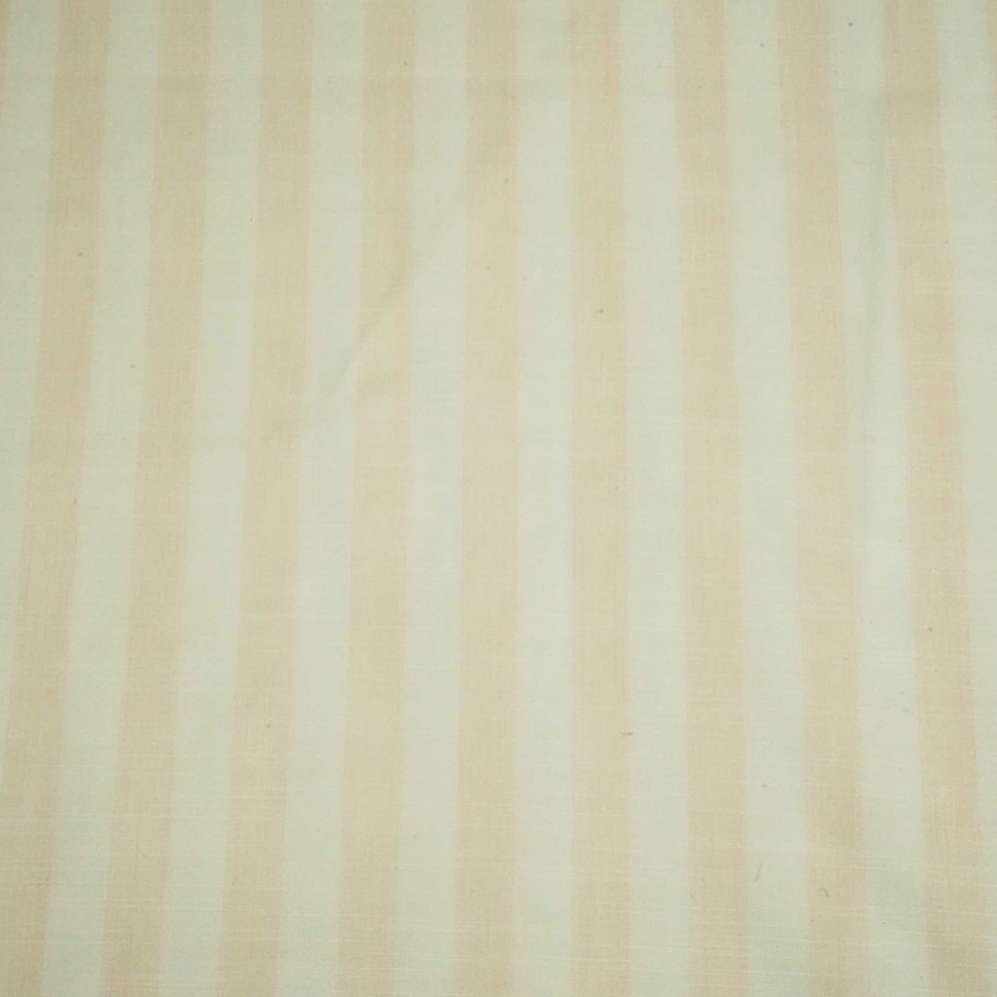 Peach & White Stripes Cotton Linen Fabric RS-24363