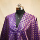 Purple Mina Booti Dupian Silk Tissue YF-24386