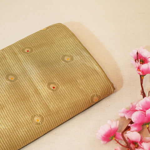 Golden Mina Booti Dupian Silk Tissue YF-24387