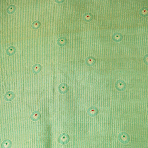 Green Mina Booti Dupian Silk Tissue YF-24390