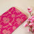 Magenta Mina Jaal Dupian Silk Tissue YF-24391