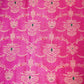 Magenta Mina Jaal Dupian Silk Tissue YF-24391
