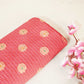 Pink Mina Booti Texture Dupion Silk YF-24398