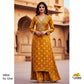 Mustard Mina Booti Texture Dupion Silk YF-24402