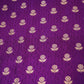 Dark Purple Mina Booti Texture Dupion Silk YF-24406