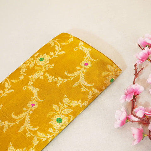 Mustard Mina Sona Rupa Dupian Silk YF-24417
