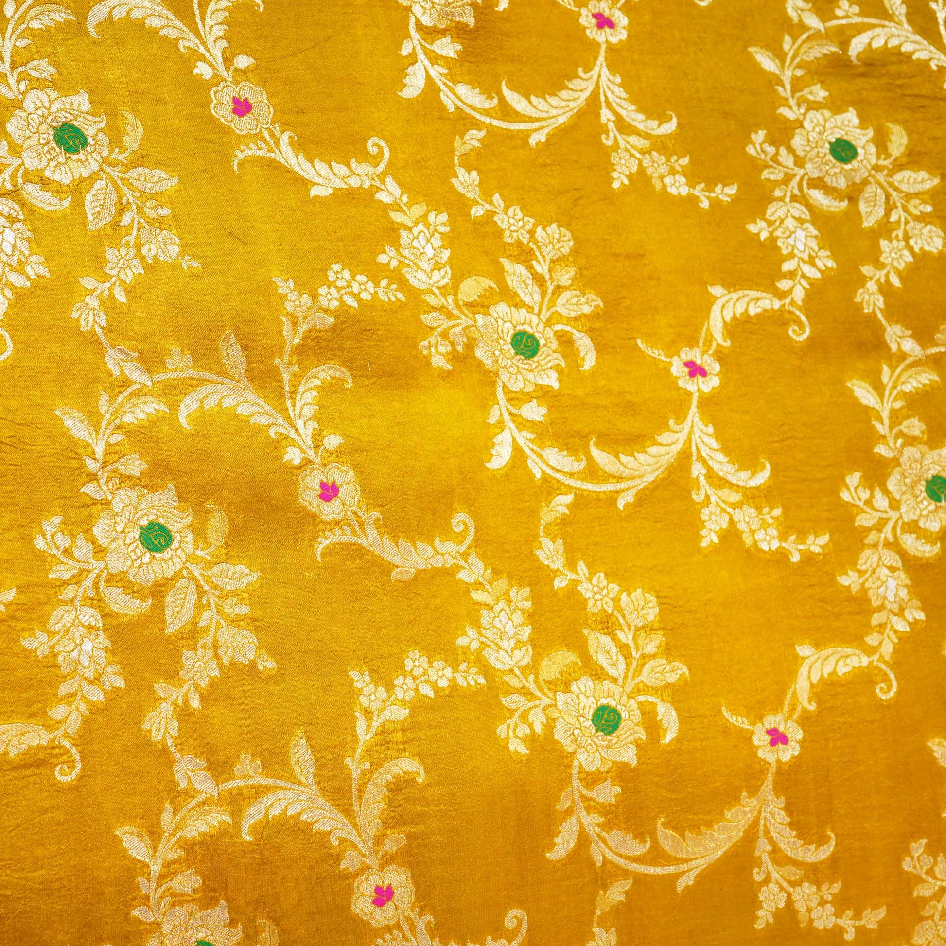 Mustard Mina Sona Rupa Dupian Silk YF-24417
