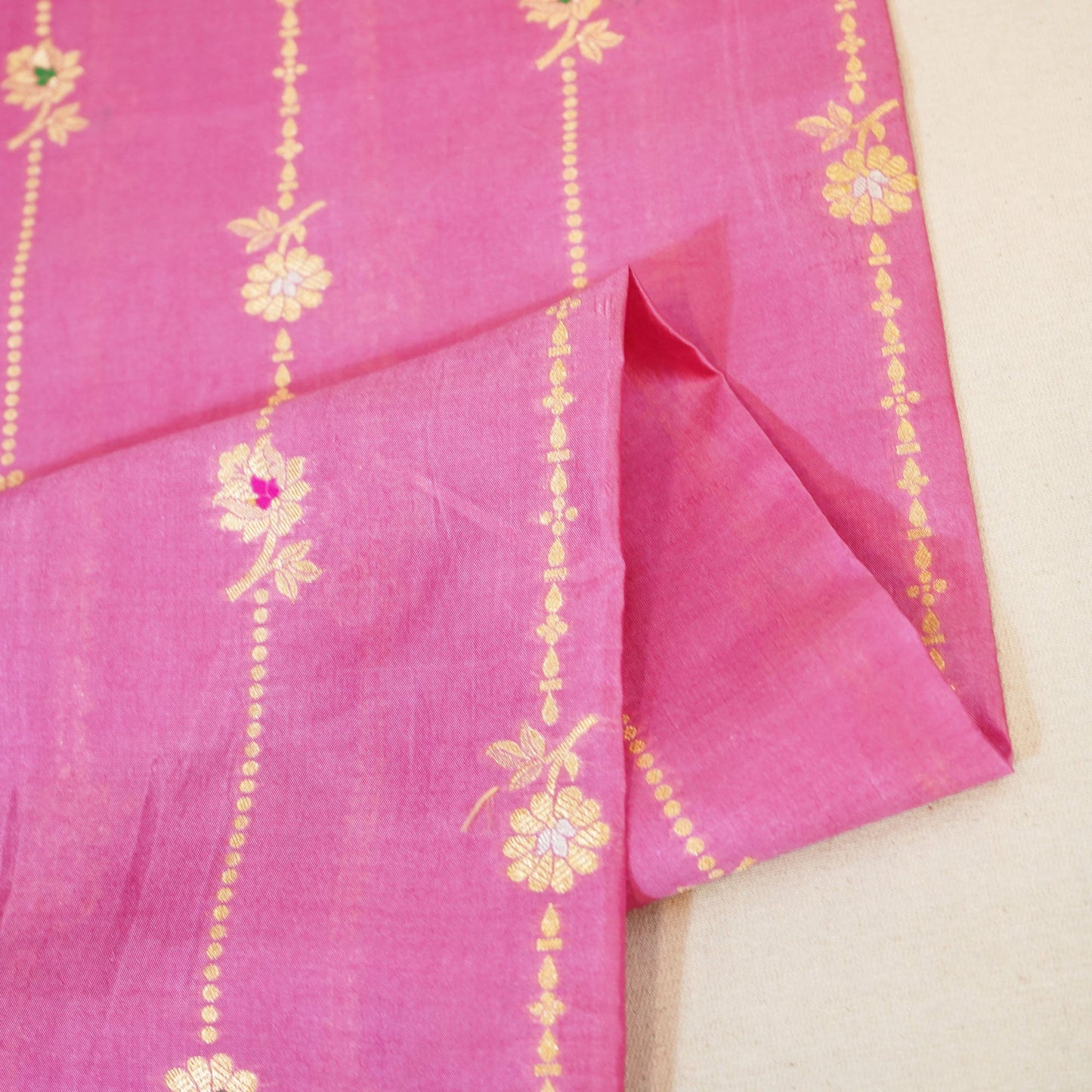 Pink Mina Sona Rupa Dupian Silk YF-24420