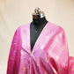 Pink Mina Sona Rupa Dupian Silk YF-24420