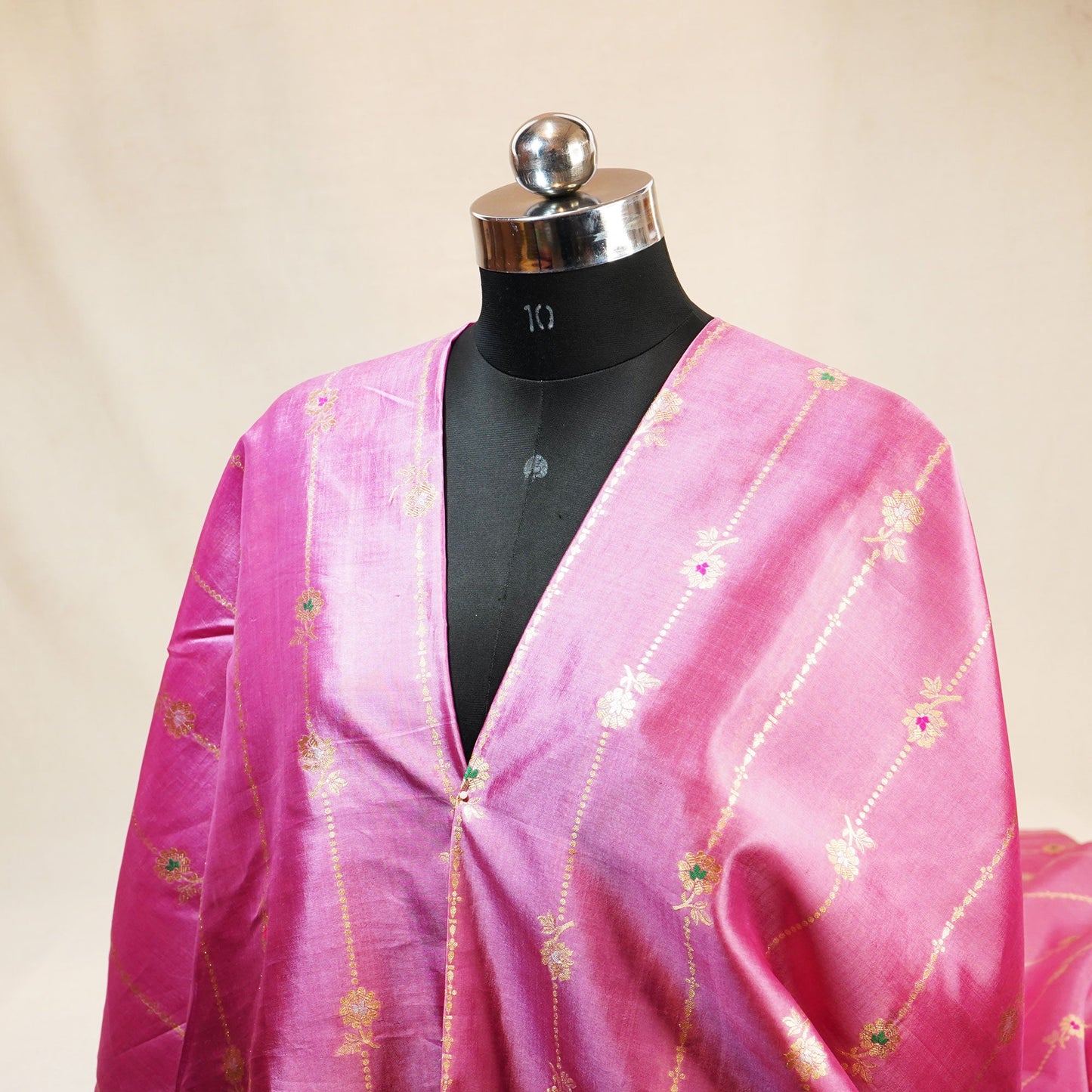 Pink Mina Sona Rupa Dupian Silk YF-24420