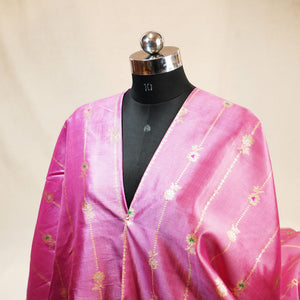 Pink Mina Sona Rupa Dupian Silk YF-24420