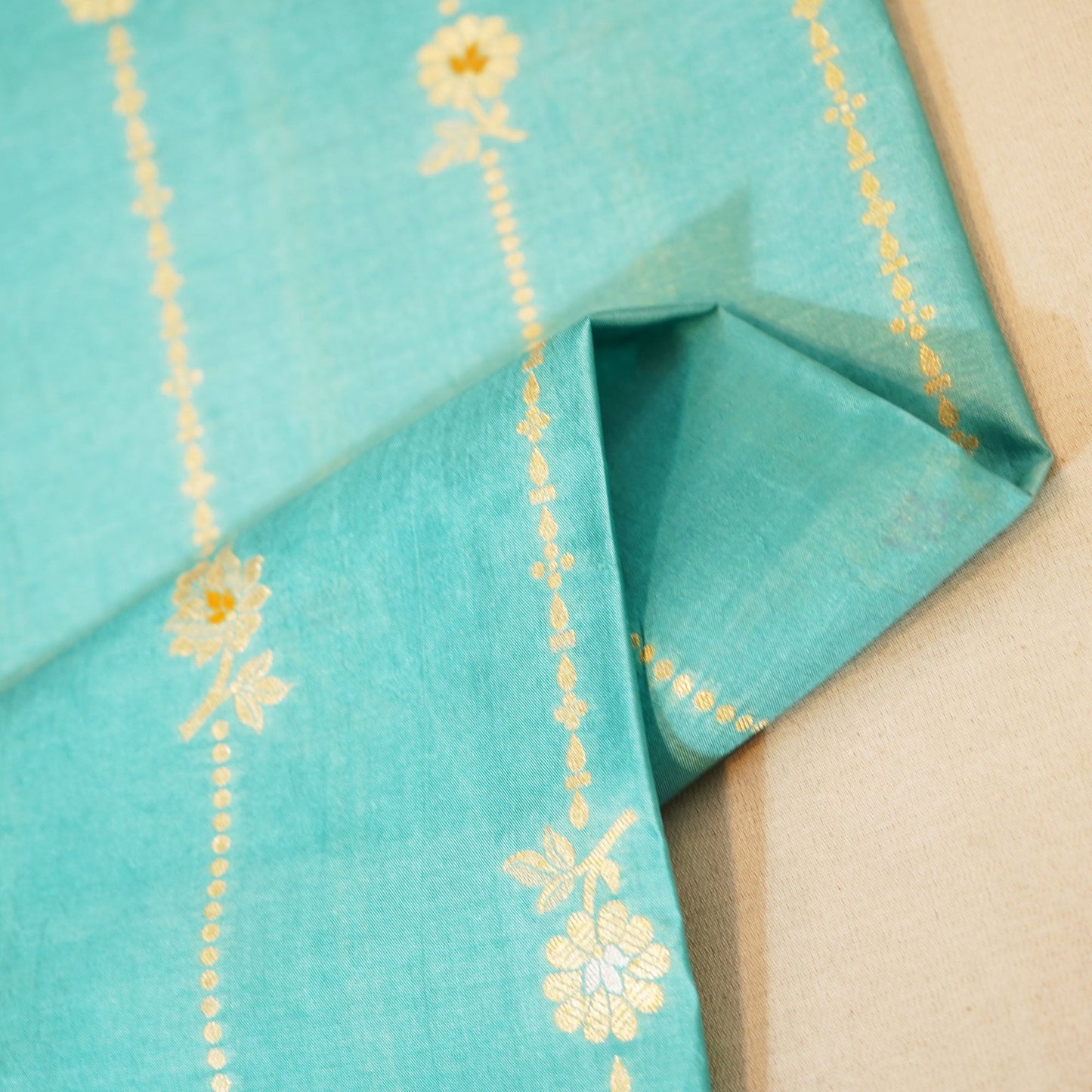 Sky Blue Mina Sona Rupa Dupian Silk YF-24421