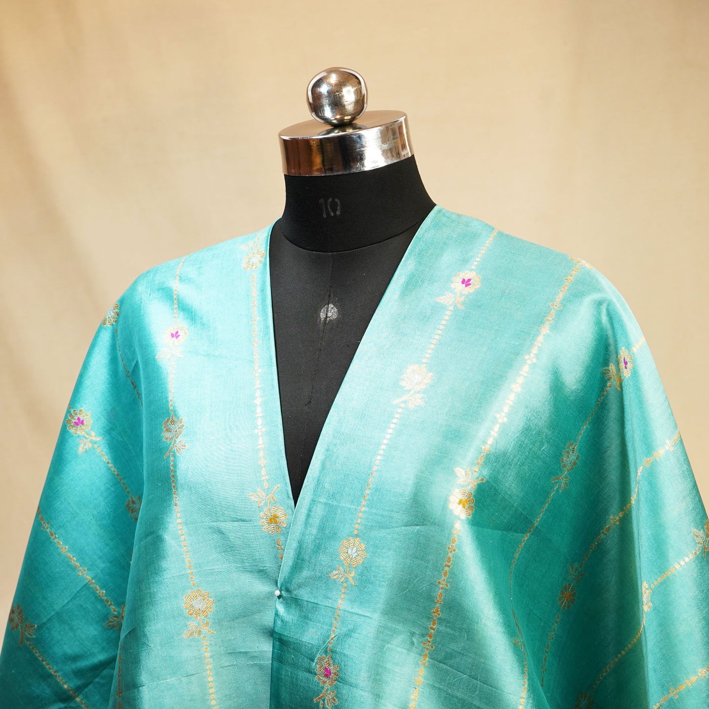 Sky Blue Mina Sona Rupa Dupian Silk YF-24421