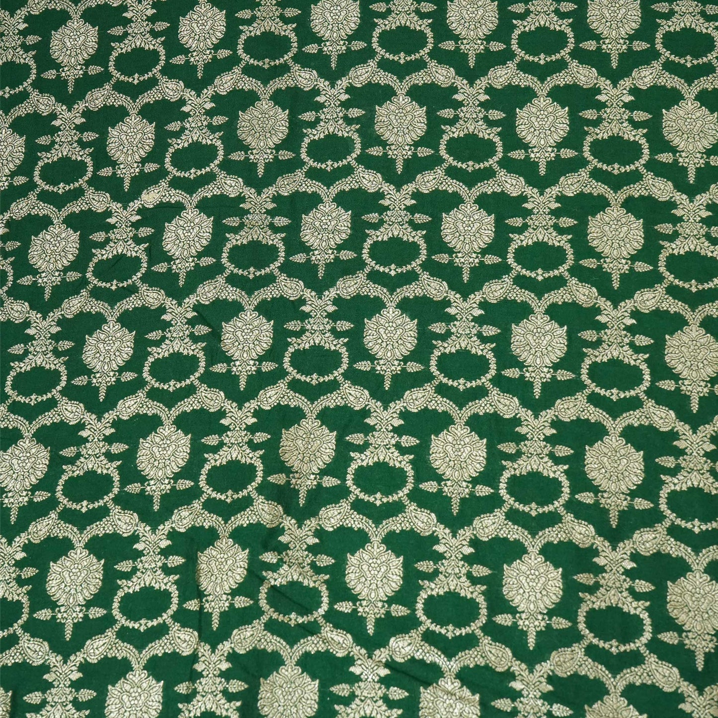 Green Jaal Chinnia Katan Silk YF-24428