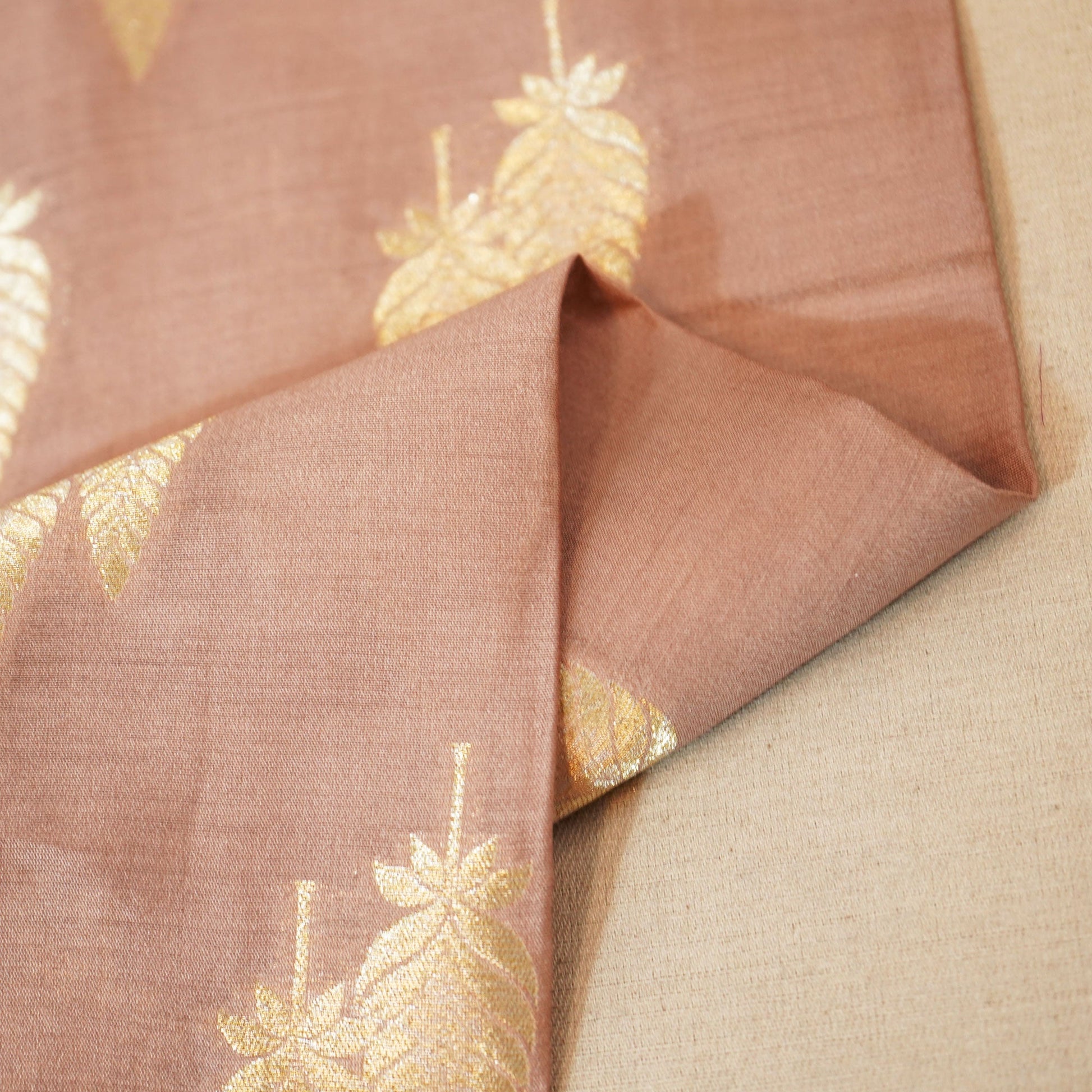 Lavender Zari Booti Katan Silk YF-24436