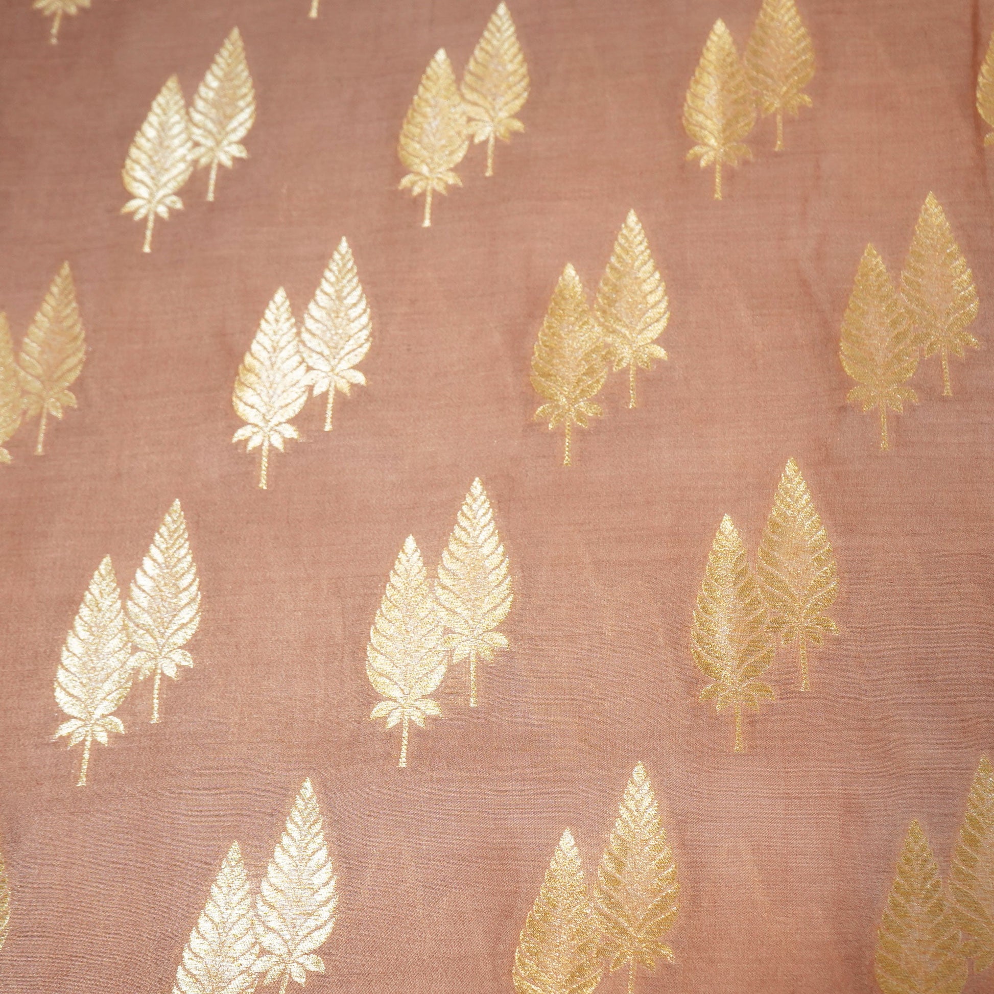 Lavender Zari Booti Katan Silk YF-24436