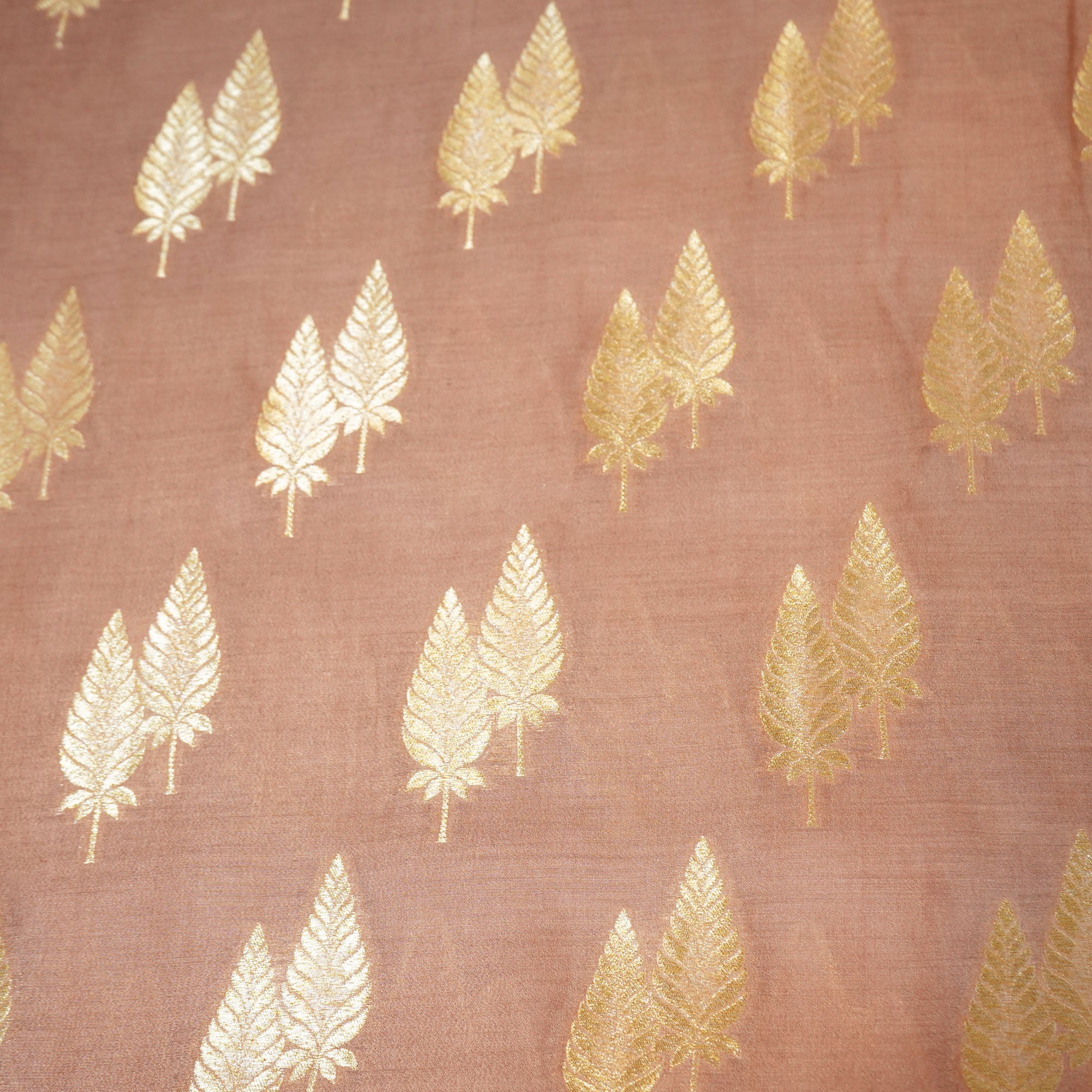 Lavender Zari Booti Katan Silk YF-24436