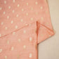 Peach Zari Booti Katan Silk YF-24437