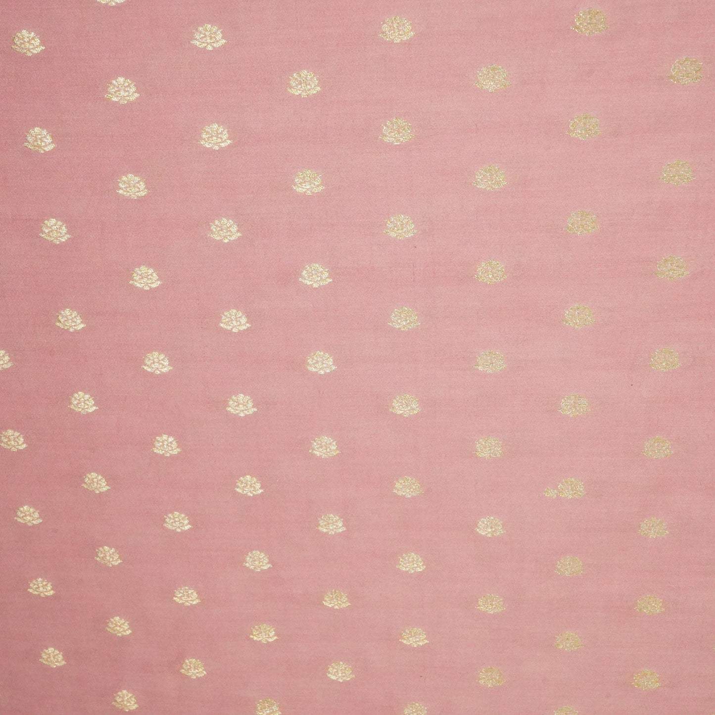 Pink Zari Booti Katan Silk YF-24439