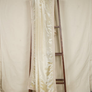 Gold Dyeable Zari Embroidery Silk Tissue Dupatta