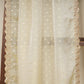 Gold Dyeable Zari Embroidery Tissue Dupatta