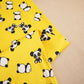 Yellow Kids Print Hosiery Fabric RS-24460