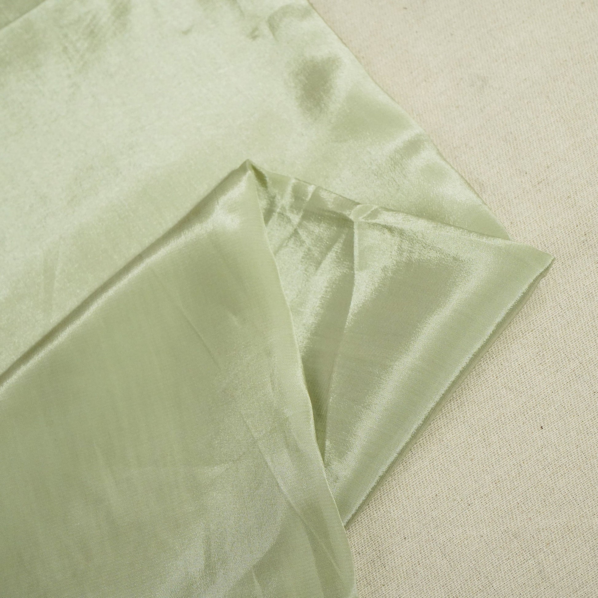 Mint Green Solid Natural Crepe Fabric GT-24461