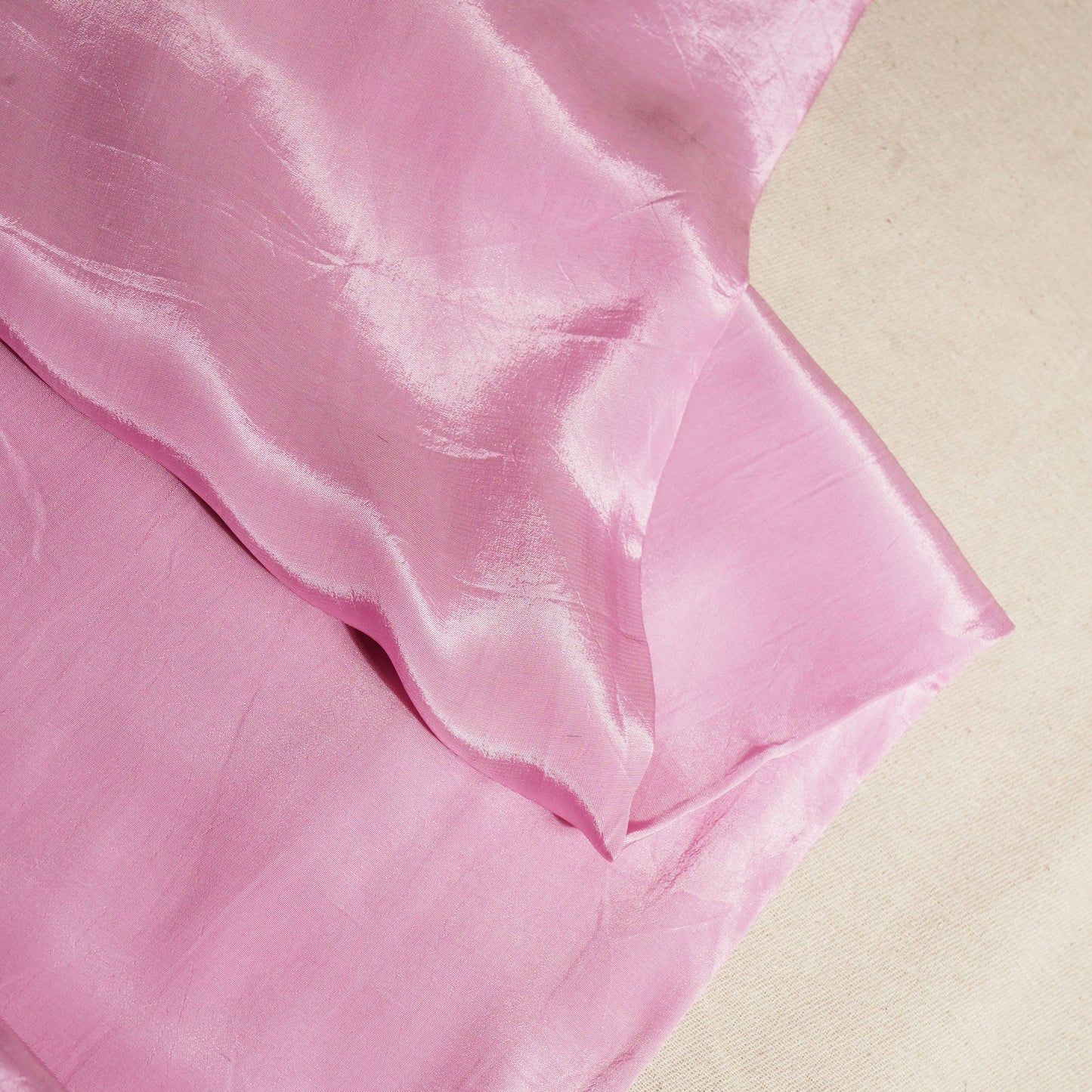 Light Pink Solid Natural Crepe Fabric GT-24462