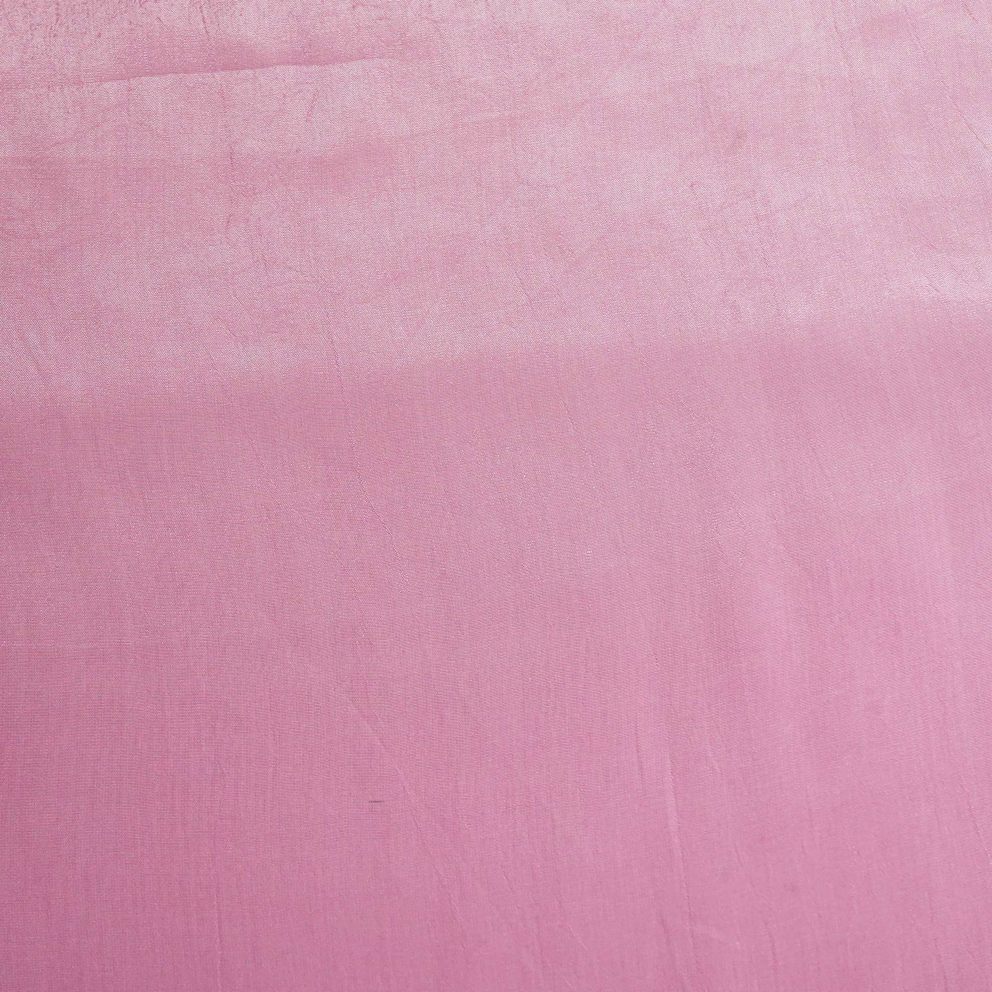 Light Pink Solid Natural Crepe Fabric GT-24462
