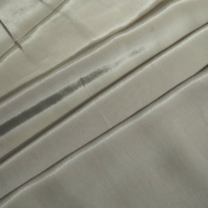 Light Grey Solid Natural Crepe Fabric GT-24484