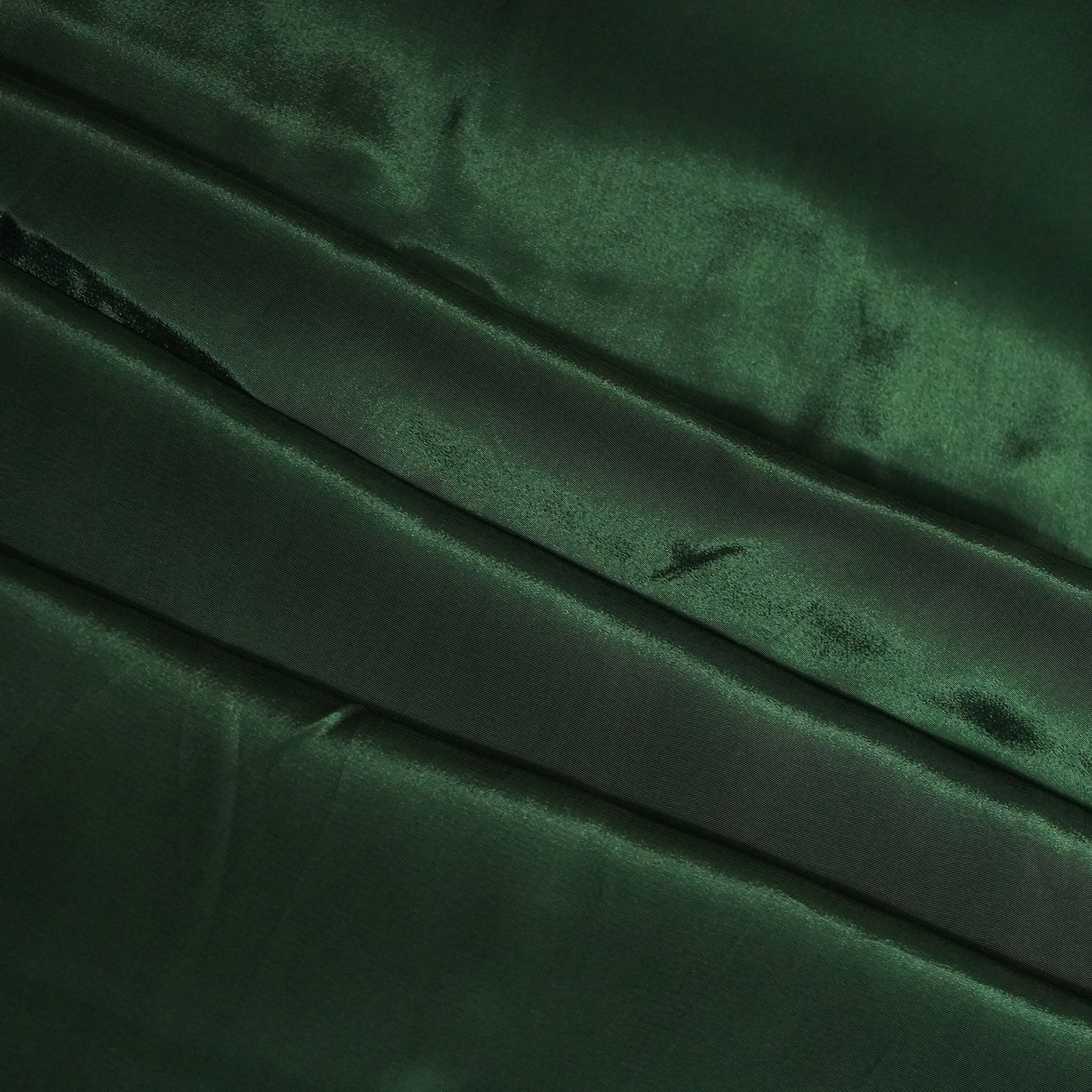 Forest Green Solid Natural Crepe Fabric GT-24485