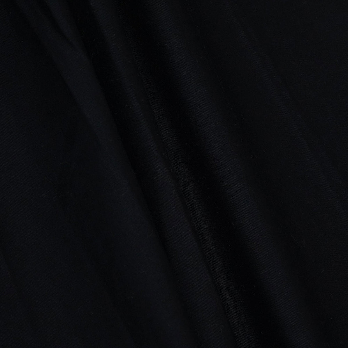Navy Blue Solid Cotton Satin Lycra GT-24487