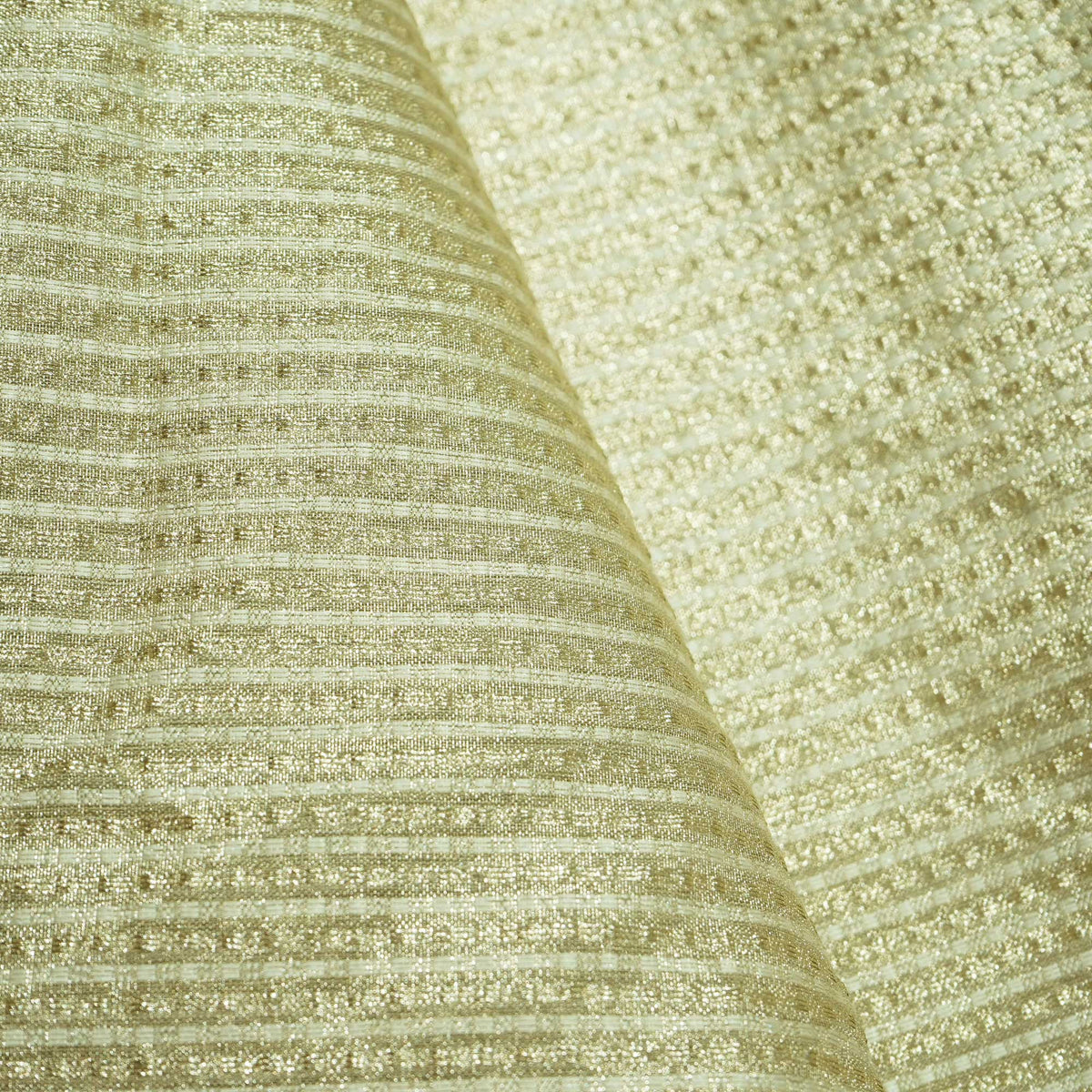 Silver & Gold Tissue Jacquard Dyeable Fabric KRE-24507