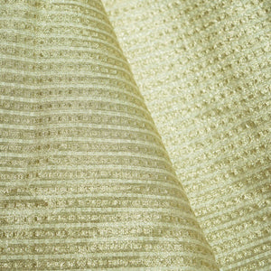 Silver & Gold Tissue Jacquard Dyeable Fabric KRE-24507