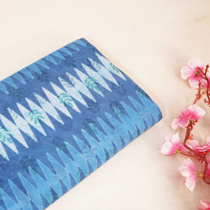 Indigo Dabu Print Cotton Fabric NC-24558